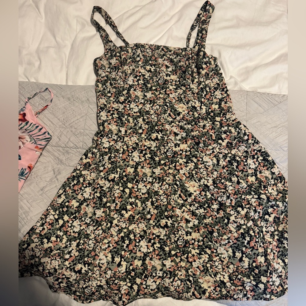 Abercrombie & Fitch Floral Sundress Sleeveless Mini